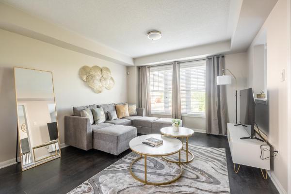 A la foto es mostra l'objecte GlobalStay 3 Bedroom House with Parking Brampton situat a la ciutat de Georgetown.