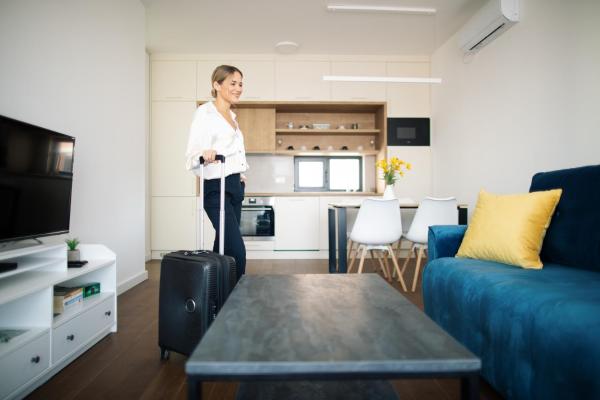 Na fotografii je vidět objekt Harizma apartmani - Maja nacházející se ve městě Kragujevac.
