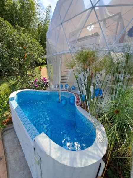 Nella foto è visibile l'oggetto Glamping Villa Luces situato nella città di Tocotá.