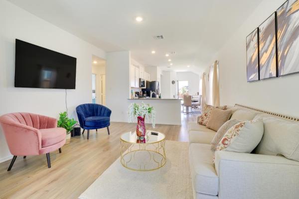 A la foto es mostra l'objecte Hutto Getaway with Yard, 9 Mi to Lake Pflugerville! situat a la ciutat de Jonah.