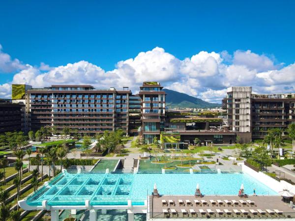 Na foto é possível ver o objeto Sunshine Yi Hotel Haitang Bay, Sanya localizado na cidade de Linwang.
