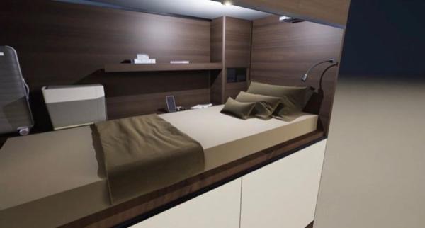 Austria Center Uno City rooms and capsules, Vienna