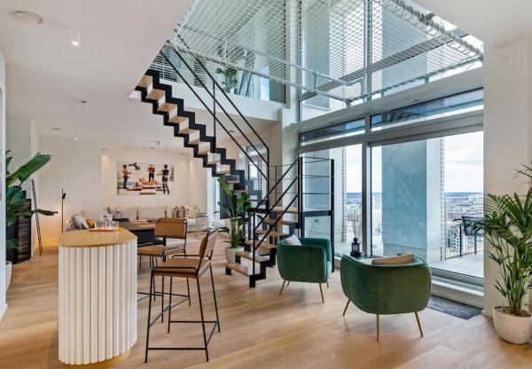 Sky loft - Luxurious Penthouse - Antwerp 180 m², Anversa