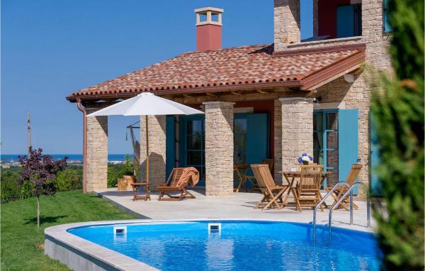 På billedet ses objektet Villa Kokola beliggende i byen Umag.