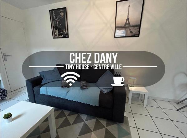 A la foto es mostra l'objecte Chez Dany - Tiny House - Wi fi - centre ville situat a la ciutat de Troyes.