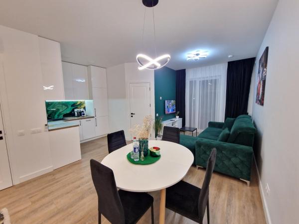 Na foto é possível ver o objeto Apartamentai Ragaines self chec-in free parking localizado na cidade de Mozūriškiai.