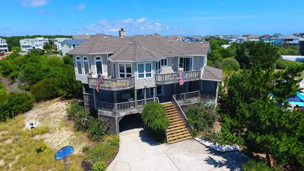 A la foto es mostra l'objecte Oceanside, Close to Beach, Priv Pool, Rec Rm, OH57, Sea-Crets situat a la ciutat de Corolla.
