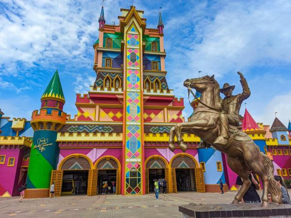 A la foto es mostra l'objecte Pousada Ametista - Penha, SC - 1,5 km do Parque Beto Carrero World situat a la ciutat de Penha.