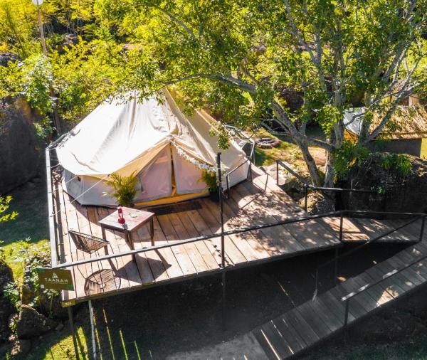 写真にはZapotlanejo市にあるTaanah Glampingが写っています。