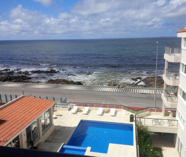 Na fotografii je vidět objekt FULLY RENOVATED APT BY THE OCEAN nacházející se ve městě Punta del Este.