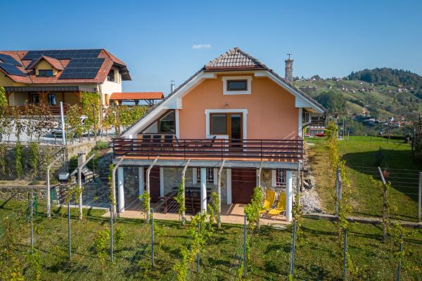 Auf dem Foto ist das Objekt Vineyard Cottage Urban - Happy Rentals in der Stadt Mokronog zu sehen.