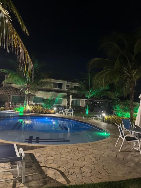 A la foto es mostra l'objecte Geriba casa do canto- 2 minutos da praia a pé situat a la ciutat de Búzios.