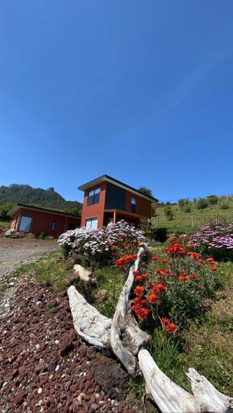 A la foto es mostra l'objecte Cabaña las terrazas de iculpe situat a la ciutat de Lago Ranco.