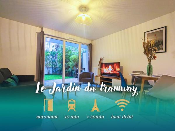 Le Jardin Du Tramway, 30 Min De Paris - ibis budget Bezons Rives De Seine