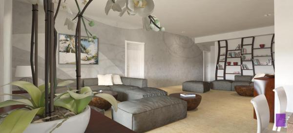 The photo shows the 2-Bed Designer Apartment Sleeps 6 with Pool located in the city of Cupecoy.