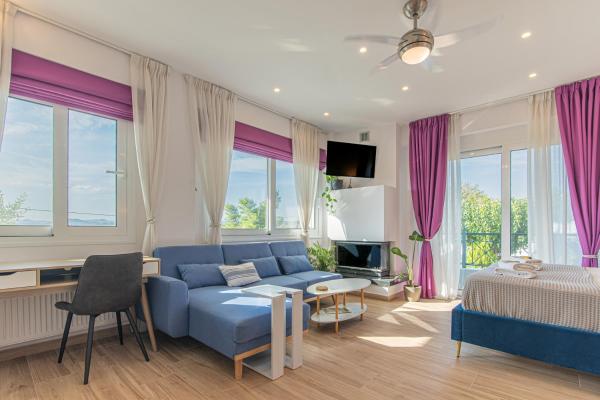 A la foto es mostra l'objecte Levada Apartment - Hellenic Apartments Avlona situat a la ciutat de Avlón.