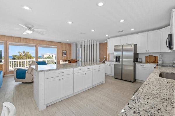 A la foto es mostra l'objecte Ocean-View Beach Home Near St. Augustine | Flexible Living Spaces situat a la ciutat de St. Augustine.