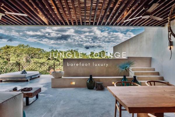 Na zdjęciu widoczny jest obiekt Jungle Lounge Barefoot Luxury 3BR Two Level Penthouse with Pool in Luum Zama położony w mieście Tulum.