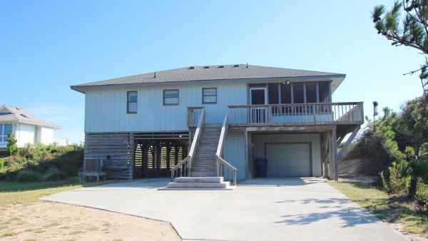Billede 1: OCEANFRONT, Ocean Views, Beach Walkway, Screened Porch, SS236, Poncho's Villa