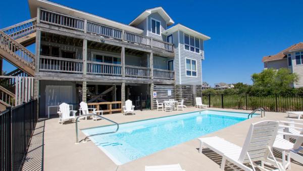 A la foto es mostra l'objecte Oceanside, Private Pool, Hot Tub, SUN-SUN, WC805, Loving Life situat a la ciutat de Corolla.