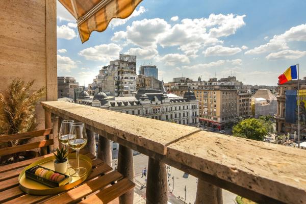 Chic Accommodation with Breathtaking Views over Calea Victoriei - Your Central Heaven的照片8