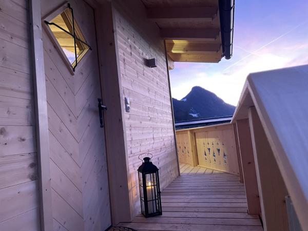 A la foto es mostra l'objecte Alpenchalet Waldruhe situat a la ciutat de Scheffach.