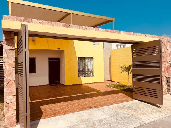 På billedet ses objektet Bonita Casa Vacacional. Punto medio entre ciudad y playa beliggende i byen Dzitya.