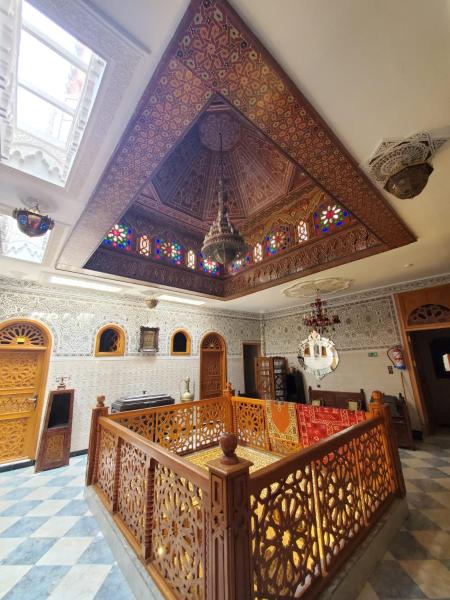 På billedet ses objektet Riad Royal beliggende i byen Meknès.