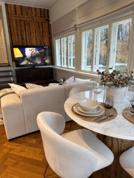 A la foto es mostra l'objecte Luxurious Vallikraavi apartment with Sauna, free parking situat a la ciutat de Tartu.