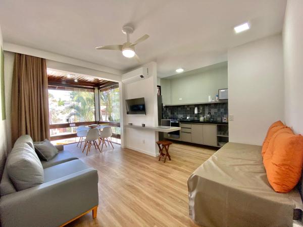På billedet ses objektet FLAT COM VARANDA E SERVIÇOS NO RIVIERA GREEN beliggende i byen Bertioga.
