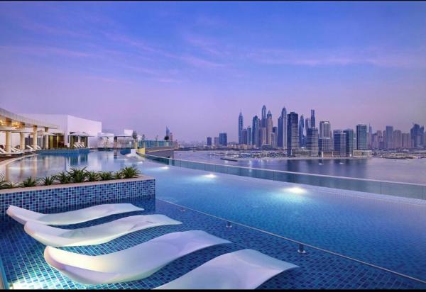 A la foto es mostra l'objecte Luxury studio on the palm with breathtaking views! situat a la ciutat de Dubai.