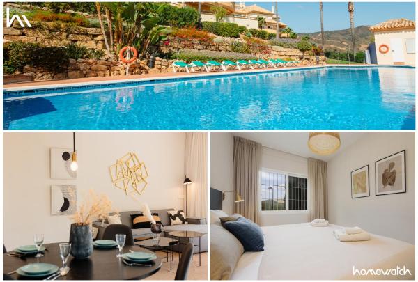 A la foto es mostra l'objecte Luxurious frontline golf apartment in Elviria situat a la ciutat de Marbella.