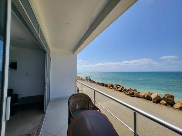 Na fotografii je vidět objekt Suite Dptm BRISAMAR Playa Santa Marianita Manta nacházející se ve městě Manta.