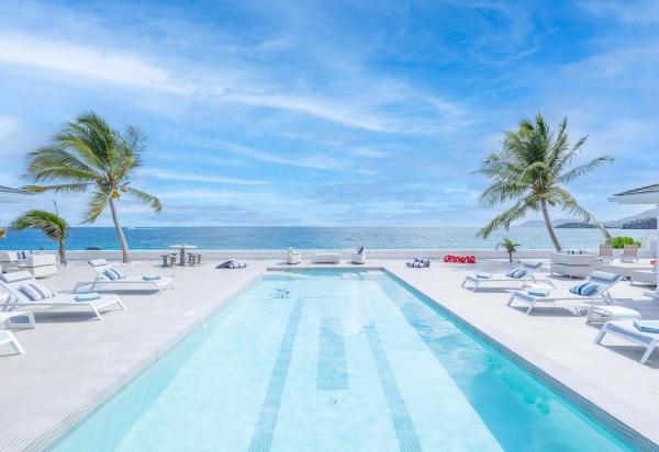A la foto es mostra l'objecte 5 BR Luxurious Beachfront Villa with utmost privacy situat a la ciutat de Les Terres Basses.