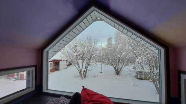 A la foto es mostra l'objecte Villa SinettäStar-- Traditional Lapland Chalet situat a la ciutat de Tapio.