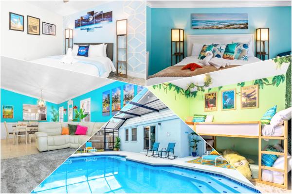 Beautiful Tropical Home With Private Heated And Chilled Pool - Orlando, FL