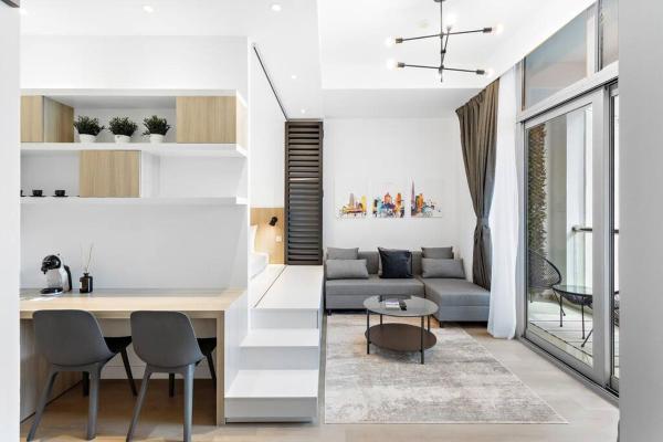 Tranquil Dubai Marina Studio by JBR Beach, Marina Mall, Metro, Dubaj