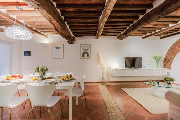 Auf dem Foto ist das Objekt Casa al Dipinto, Contemporary Apartment with in der Stadt Lucca zu sehen.