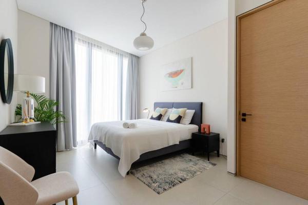 1BR •The Address Beach Residence - High floor, Dubaj