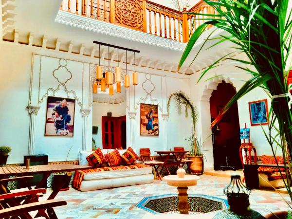 Auf dem Foto ist das Objekt Riad Radia in der Stadt Marrakesch zu sehen.