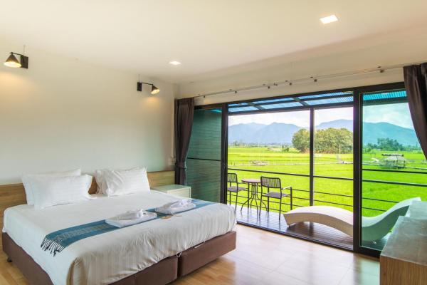 På billedet ses objektet Sangthong Resort at Chiang Klang beliggende i byen Ban Nam Kha.