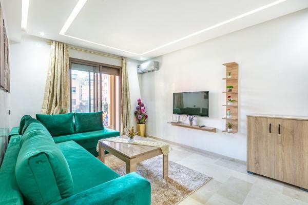 På billedet ses objektet Élégant Appartement , Terrasse beliggende i byen Marrakech.
