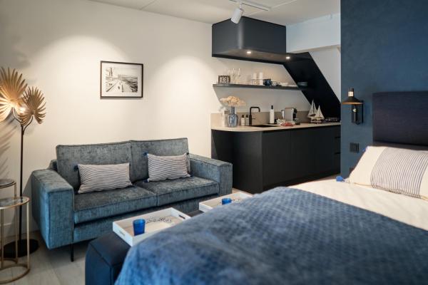 A la foto es mostra l'objecte Captains Boathouse Studio situat a la ciutat de Harderwijk.