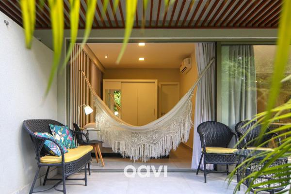 På billedet ses objektet Ilê de Pipa - Flat Premium Tulum - By Qavi beliggende i byen Pipa.