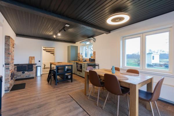 På bildet vises objektet Tammearu villa som ligger i byen Vanaveski.