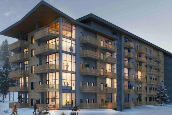 På billedet ses objektet Topp studio leilighet Alpine Lodge beliggende i byen Trysil.