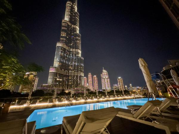 På billedet ses objektet The Address Residences Dubai Opera, Full Burj Khalifa View, Luxurious 2BR beliggende i byen Dubai.
