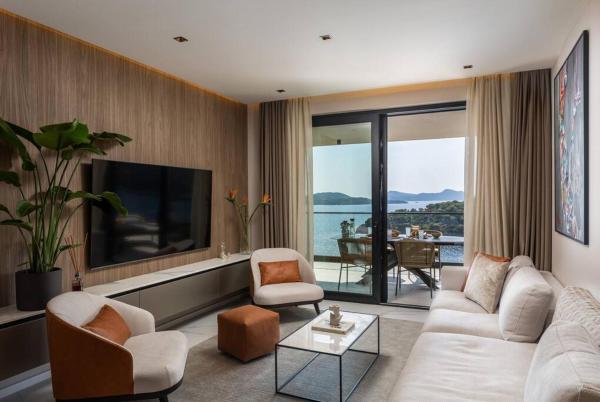 Auf dem Foto ist das Objekt Luxury Apartment D&D with Sea Access in der Stadt Zaton zu sehen.