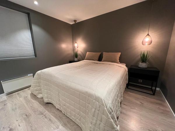 Na zdjęciu widoczny jest obiekt Lovely Apartment Close to Nature położony w mieście Vestfossen.