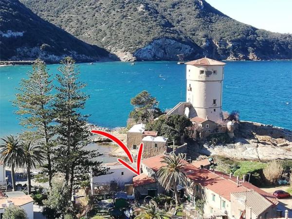A la foto es mostra l'objecte Trenino dei Pescatori situat a la ciutat de Campese.